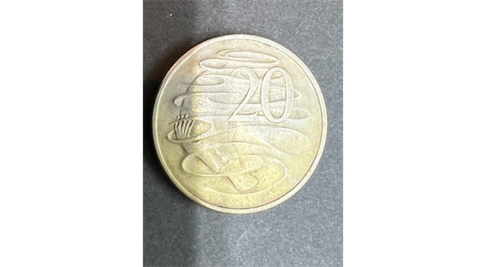 World Coins Australia Twenty Cents 1968 pg 91 km 66 683