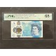 Five Pound - Clealand - 2015 - AK36 759604 - PMG 68 - UNC - B414 - H940Banknotes Five Pound - Clealand - 2015 - AK36 759604 - PMG 68 - UNC - B414 - H940Banknotes
