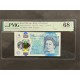 Five Pound - Cleland - 2015 - Ak36 759605 - PMG 68 - UNC - B414 - H941Banknotes Five Pound - Cleland - 2015 - Ak36 759605 - PMG 68 - UNC - B414 - H941Banknotes