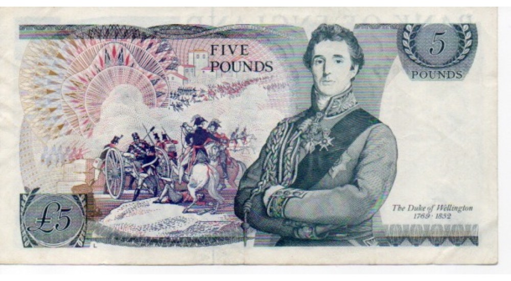 Five Pound - Page - 1973 - AR40 448629 - VF - B336 - H1047Banknotes Five Pound - Page - 1973 - AR40 448629 - VF - B336 - H1047Banknotes