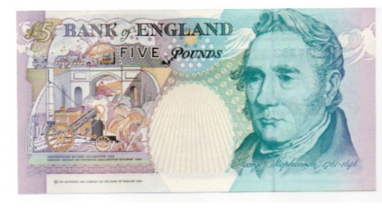 Five Pound - Lowther - 1999 - QE50 003383  - UNC - B380 - H1050
