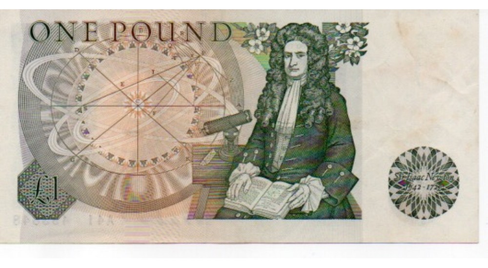 One Pound - Page - 1978 - A41 493848 - EF - B337 - H1060Banknotes One Pound - Page - 1978 - A41 493848 - EF - B337 - H1060Banknotes