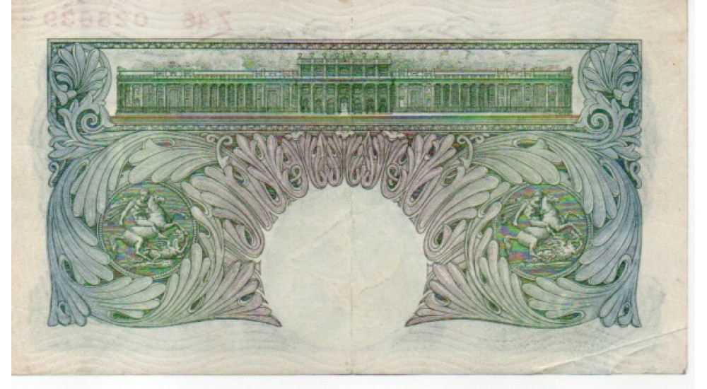 One Pound - Catterns - 1930 - Z46 028639 - Last Series - EF - B225 - H1071Banknotes One Pound - Catterns - 1930 - Z46 028639 - Last Series - EF - B225 - H1071Banknotes