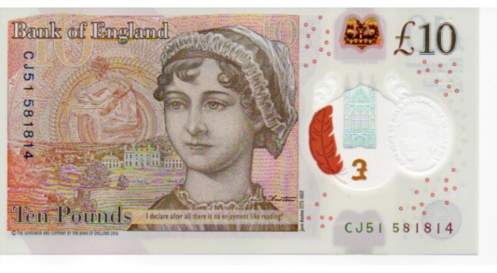 Ten Pound - Cleland - 2017 - CJ51 581814 + 15+16 ETC (10 off) - UNC - B415- H974Banknotes Ten Pound - Cleland - 2017 - CJ51 581814 + 15+16 ETC (10 off) - UNC - B415- H974Banknotes