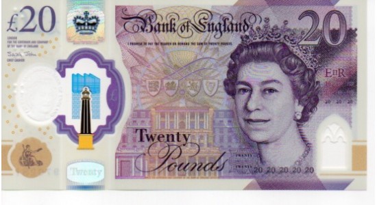 Twenty Pound - John - 2020 - AB01 970281 +82 +83 Etc (Run OF 10) - UNC - B416 - H994