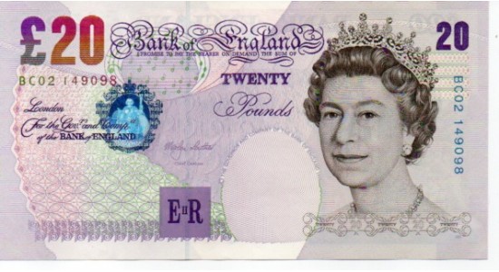 Twenty Pound - Lowther - 1999 - BC02 149098 - UNC - B386 - H999