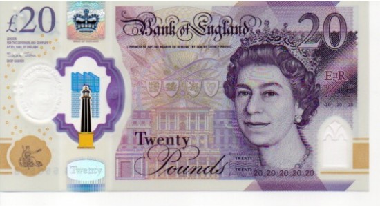 Twenty Pound - John - 2020 - CC14 556566 +67 + 68 Etc (run of 7) - UNC - B416 - H1002